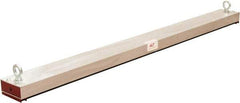 Shields Magnetics - 60" Long Suspended Magnetic Sweeper - 5" Wide x 2" High, 2 to 3" Clearance - Eagle Tool & Supply