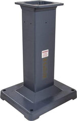 Baldor - 20 Inch Wide x 17 Inch Deep, Machine Pedestal Stand - Compatible with 8, 10, 12 and 14 Inch Grinders - Eagle Tool & Supply