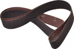 Norton - 1-1/2" Wide x 60" OAL, 60 Grit, Aluminum Oxide Abrasive Belt - Aluminum Oxide, Medium, Coated, X Weighted Cloth Backing, Series R228 - Eagle Tool & Supply