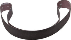 Norton - 2" Wide x 60" OAL, 80 Grit, Aluminum Oxide Abrasive Belt - Aluminum Oxide, Medium, Coated, X Weighted Cloth Backing, Series R228 - Eagle Tool & Supply