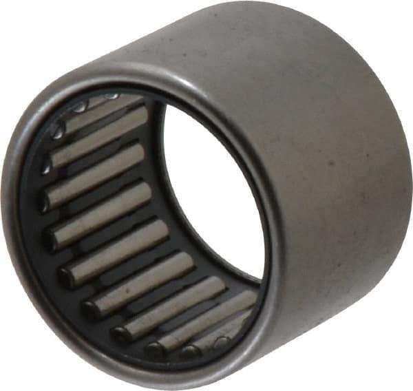 IKO - 0.787" Bore Diam, 3,550 Lb. Dynamic Capacity, 20 x 26 x 20mm, Caged, Open End, Shell Needle Roller Bearing - 1.024" Outside Diam, 0.787" Wide - Eagle Tool & Supply