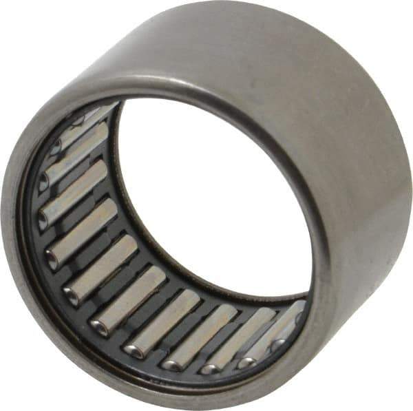 IKO - 0.984" Bore Diam, 4,450 Lb. Dynamic Capacity, 25 x 32 x 20mm, Caged, Open End, Shell Needle Roller Bearing - 1.26" Outside Diam, 0.787" Wide - Eagle Tool & Supply