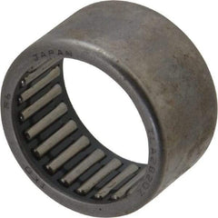 IKO - 1.102" Bore Diam, 4,700 Lb. Dynamic Capacity, 28 x 35 x 20mm, Caged, Open End, Shell Needle Roller Bearing - 1.378" Outside Diam, 0.787" Wide - Eagle Tool & Supply