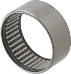 IKO - 1.969" Bore Diam, 8,700 Lb. Dynamic Capacity, 50 x 58 x 25mm, Caged, Open End, Shell Needle Roller Bearing - 2.283" Outside Diam, 0.984" Wide - Eagle Tool & Supply