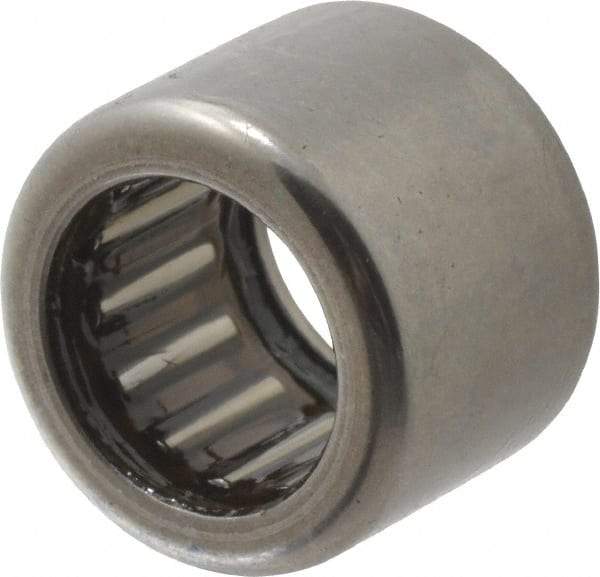 INA Bearing - 0.472" Bore Diam, 1,460 Lb. Dynamic Capacity, 12 x 18 x 14mm, Caged, Single Seal, Open End, Shell Needle Roller Bearing - 0.709" Outside Diam, 0.551" Wide - Eagle Tool & Supply