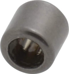 INA Bearing - 1/8" Bore Diam, 240 Lb. Dynamic Capacity, 1/8 x 1/4 x 1/4", Caged, Open End, Shell Needle Roller Bearing - 1/4" Outside Diam, 1/4" Wide - Eagle Tool & Supply