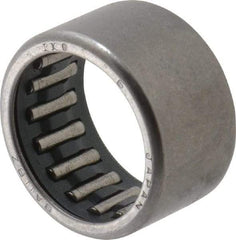 IKO - 11/16" Bore Diam, 1,930 Lb. Dynamic Capacity, 11/16 x 7/8 x 1/2", Caged, Open End, Shell Needle Roller Bearing - 7/8" Outside Diam, 1/2" Wide - Eagle Tool & Supply