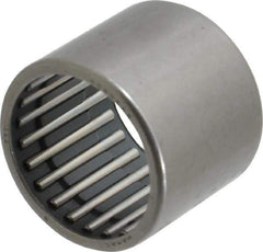 IKO - 1-1/4" Bore Diam, 7,500 Lb. Dynamic Capacity, 1-1/4 x 1-1/2 x 1-1/4", Caged, Open End, Shell Needle Roller Bearing - 1-1/2" Outside Diam, 1-1/4" Wide - Eagle Tool & Supply