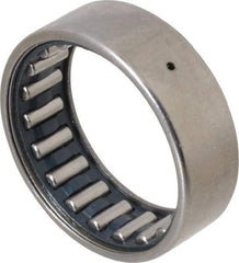 IKO - 1-1/2" Bore Diam, 5,500 Lb. Dynamic Capacity, 1-1/2 x 1-7/8 x 5/8", Caged, Open End, Shell Needle Roller Bearing - 1-7/8" Outside Diam, 5/8" Wide - Eagle Tool & Supply