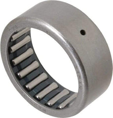 IKO - 1-1/2" Bore Diam, 6,800 Lb. Dynamic Capacity, 1-1/2 x 1-7/8 x 3/4", Caged, Open End, Shell Needle Roller Bearing - 1-7/8" Outside Diam, 3/4" Wide - Eagle Tool & Supply