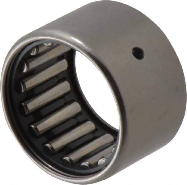 IKO - 7/8" Bore Diam, 4,400 Lb. Dynamic Capacity, 7/8 x 1-3/16 x 3/4", Caged, Shell Needle Roller Bearing - Heavy Section, 1-3/16" Outside Diam, 3/4" Wide - Eagle Tool & Supply