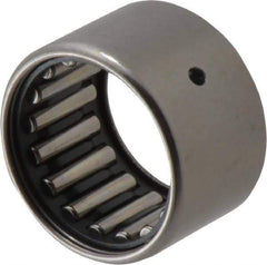 IKO - 7/8" Bore Diam, 4,400 Lb. Dynamic Capacity, 7/8 x 1-3/16 x 3/4", Caged, Shell Needle Roller Bearing - Heavy Section, 1-3/16" Outside Diam, 3/4" Wide - Eagle Tool & Supply