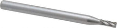 Dremel - 5/64" Cut Diam, 1/8" Shank Diam, Cylinder Head Single Cut Burr - High Speed Steel, Flat End - Eagle Tool & Supply