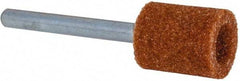 Dremel - 3/8" Head Diam x 1/2" Thickness, B132, Cylinder Cup End, Aluminum Oxide Mounted Point - Green - Eagle Tool & Supply