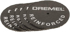 Dremel - 1-1/4" Cutoff Wheel - 0.045" Thick, 1/8" Arbor, Use with Angle Grinders - Eagle Tool & Supply