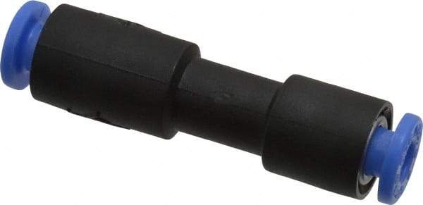 SMC PNEUMATICS - 4mm OD, Brass/Polybutylene Push-to-Connect Union - 145 Max psi - Eagle Tool & Supply
