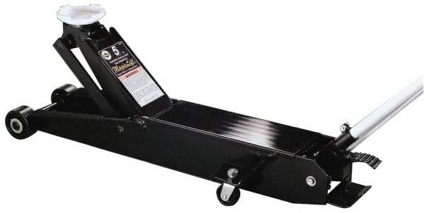 Omega Lift Equipment - 5 Ton Capacity Service Floor Jack - 6-1/2 to 22-1/4" High - Eagle Tool & Supply