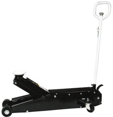 Omega Lift Equipment - 10 Ton Capacity Service Floor Jack - 6-7/8 to 27" High - Eagle Tool & Supply