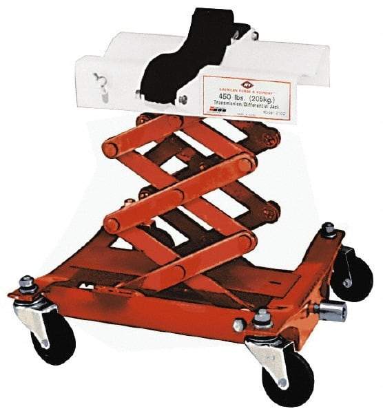 Value Collection - 450 Lb Capacity Mechanical Transmission Scissor Jack - 7-1/4 to 22-1/2" High, 16-1/2" Chassis Width x 16" Chassis Length - Eagle Tool & Supply