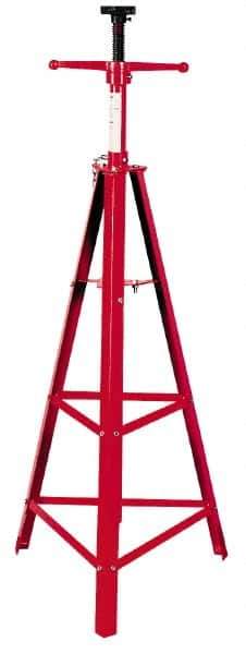 Value Collection - 4,000 Lbs. Load Capacity Knocked Down Tripod High Stand - 55 to 85-1/2 Inch High x 24 Inch Long x 24 Inch Wide Base - Eagle Tool & Supply
