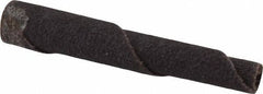 Merit Abrasives - 1/4" Max Roll Diam x 2" OAL, 80 Grit Aluminum Oxide Straight Cartridge Roll - 1/8" Pilot Hole Diam, Medium Grade - Eagle Tool & Supply