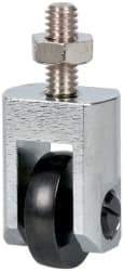 Mitutoyo - #4-48, 10mm Ball Diam, Carbide Roller Contact Point - 15mm Contact Point Length, Use with AGD 1,2,3,4 - Eagle Tool & Supply