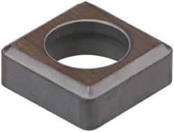 Kennametal - 3/8" Inscribed Circle, Square Boring Bar Shim for Indexables - 1/8" Thick, ISSN Shim Style, Negative Rake - Eagle Tool & Supply