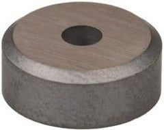 Kennametal - 1/2" Inscribed Circle, Round Boring Bar Shim for Indexables - 3/16" Thick, SM Shim Style, Negative Rake, Left Hand, Right Hand Cut - Eagle Tool & Supply
