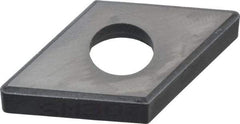 Kennametal - 8.03mm Inscribed Circle, Square Milling & Turning Shim for Indexables - Carbide, 0.188" Thick, SM Shim Style - Eagle Tool & Supply