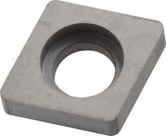 Kennametal - 7.9mm Inscribed Circle, Square Milling & Turning Shim for Indexables - Carbide, 0.188" Thick, SM Shim Style - Eagle Tool & Supply