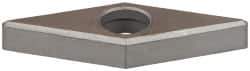 Kennametal - 7.52mm Inscribed Circle, Diamond (Shape) Turning Shim for Indexables - 0.19" Thick, IVSN Shim Style, Left Hand, Right Hand Cut - Eagle Tool & Supply