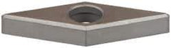 Kennametal - 7.52mm Inscribed Circle, Diamond (Shape) Turning Shim for Indexables - 0.19" Thick, IVSN Shim Style, Left Hand, Right Hand Cut - Eagle Tool & Supply