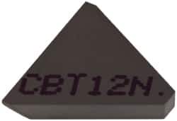 Kennametal - 3/8" Inscribed Circle, Triangle, CBT Chipbreaker for Indexables - 0.11" Effective Width - Eagle Tool & Supply