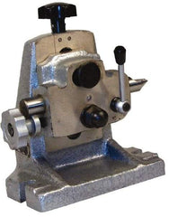 Phase II - 6" Table Compatibility, 3.94 to 5.516" Center Height, Tailstock - For Use with Rotary Table - Eagle Tool & Supply