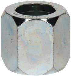 Parker - 1/4" Tube OD, 37° Steel Flared Tube Nut - Flare Ends - Eagle Tool & Supply