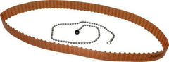 Mini-Skimmer - 12" Reach Oil Skimmer Belt - 12-3/8" Long Cogged Belt, For Use with Belt Oil Skimmers - Eagle Tool & Supply