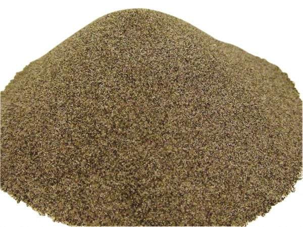 Value Collection - Coarse/Medium Grade Angular Aluminum Oxide - 50 to 80 Grit, 9 Max Hardness, 50 Lb Box - Eagle Tool & Supply