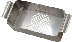 L&R Ultrasonic - Stainless Steel Parts Washer Basket - 4" High x 5-3/8" Wide x 9-3/8" Long, Use with Ultrasonic Cleaners - Eagle Tool & Supply