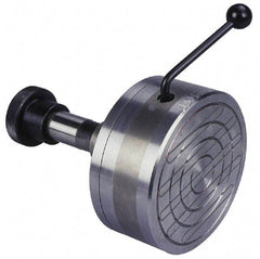 Harig - 4-3/4" Chuck Diam, Magnetic Chuck - 5C Compatible Collet Series, Use with Spin-Indexers - Eagle Tool & Supply