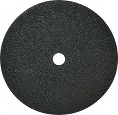 Tru-Maxx - 9-1/8" Diam 7/8" Hole 24 Grit Fiber Disc - Very Coarse Grade, Zirconia Alumina, 8,000 Max RPM - Eagle Tool & Supply