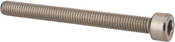Value Collection - 1 to 17mm ER40 Coolant Collet - Grade 316 Stainless Steel, 2" Length Under Head - Eagle Tool & Supply