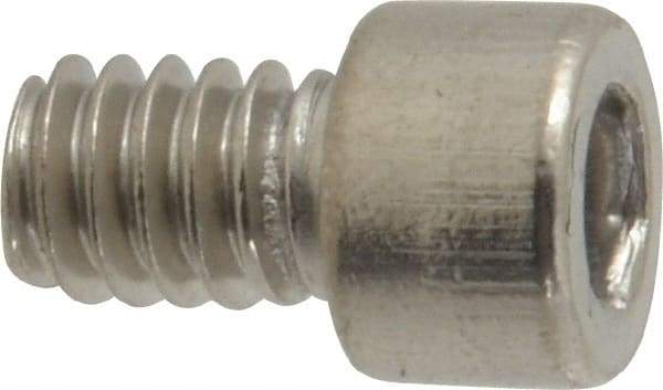Value Collection - 2 to 18mm ER40 Coolant Collet - Grade 316 Stainless Steel, 3/8" Length Under Head - Eagle Tool & Supply