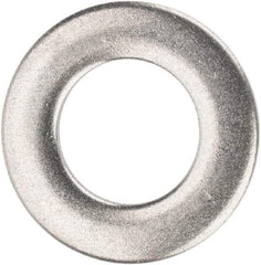 Value Collection - M7 Screw, Grade 18-8 Stainless Steel Standard Flat Washer - 7.4mm ID x 14mm OD, 1.6mm Thick, Plain Finish - Eagle Tool & Supply