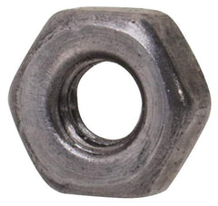 Value Collection - M2x4.00 Steel Right Hand Hex Nut - 4mm Across Flats, 1.6mm High, Uncoated - Eagle Tool & Supply