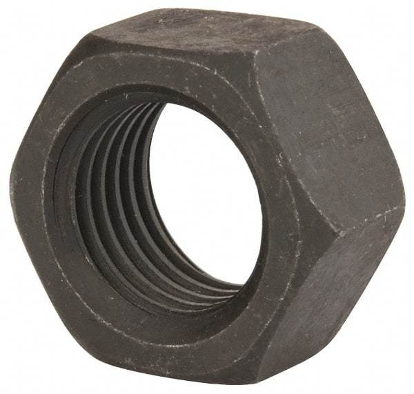 Value Collection - M22x2.50 Steel Right Hand Hex Nut - 32mm Across Flats, 18mm High, Uncoated - Eagle Tool & Supply