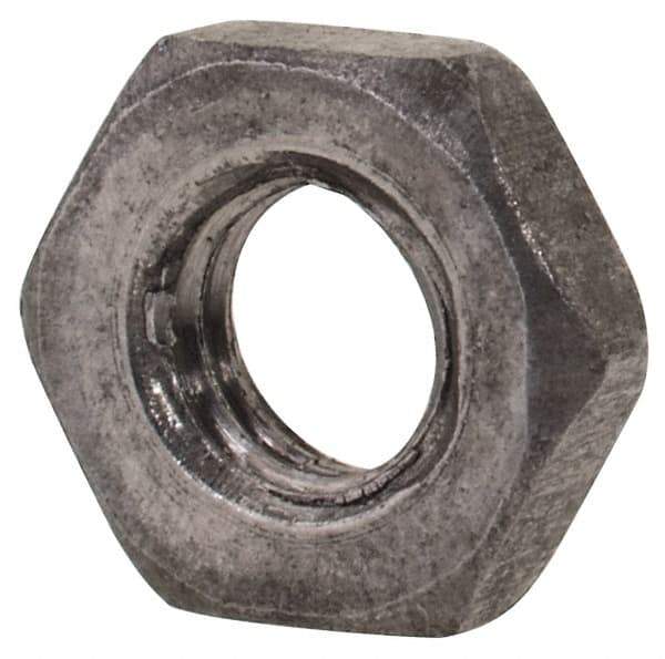 Value Collection - M4x0.70 Steel Right Hand Hex Jam Nut - 7mm Across Flats, 2.2mm High, Uncoated - Eagle Tool & Supply