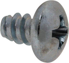 Value Collection - #8 Pan Head Phillips Sheet Metal Screw - Steel, 1/4" Length Under Head, Grade 2 - Eagle Tool & Supply