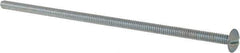 Value Collection - #6-32 UNC, 4" Length Under Head Slotted Drive Machine Screw - Truss Head, Grade 2 Steel, Zinc-Plated Finish, Without Washer - Eagle Tool & Supply