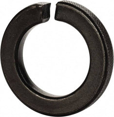 Value Collection - 1-3/8", 1.379" ID, 0.344" Thick Split Lock Washer - Grade 2 Steel, Uncoated, 1.379" Min ID, 1.408" Max ID, 2.219" Max OD - Eagle Tool & Supply