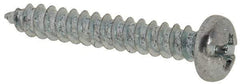 Value Collection - #4 Pan Head Slotted Phillips Sheet Metal Screw - Steel, 3/4" Length Under Head, Grade 2 - Eagle Tool & Supply